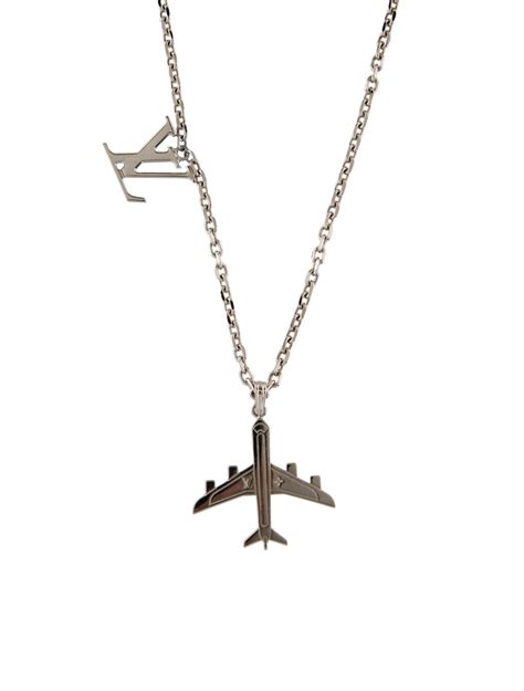 lv airplane necklace|lv iconic necklace.